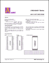 Click here to download LP621024DX-55LLT Datasheet