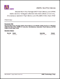 Click here to download A82DL1644UG-70F Datasheet