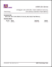 Click here to download A29DL323UV-120 Datasheet