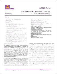 Click here to download A29800TM-90 Datasheet