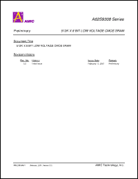 Click here to download A62S9308M-70SI Datasheet