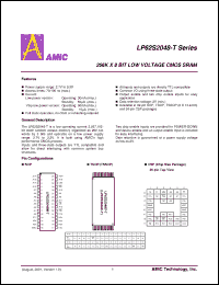 Click here to download LP62S2048U-10LLT Datasheet