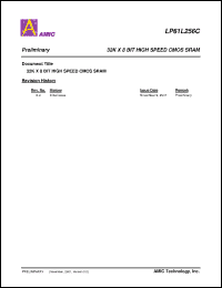 Click here to download LP61L256CS-15 Datasheet