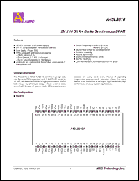 Click here to download A43L3616V-6 Datasheet