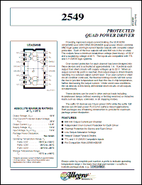 Click here to download UDK2549B Datasheet
