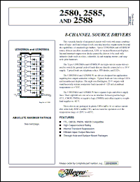 Click here to download A2585SLW Datasheet