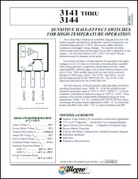 Click here to download A3144LU Datasheet
