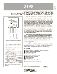 Click here to download A3195ELT Datasheet