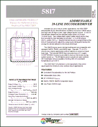 Click here to download A5817SEP Datasheet