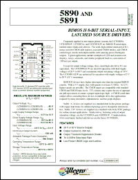 Click here to download UCN5891A Datasheet