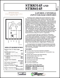 Click here to download STR84145 Datasheet