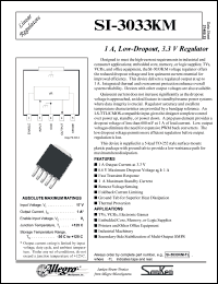 Click here to download SI-3033KM-TL Datasheet