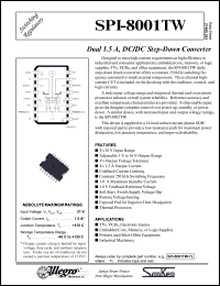 Click here to download SPI-8001TW-TL Datasheet