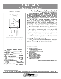 Click here to download A1180 Datasheet