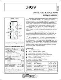 Click here to download A3959SLB-T Datasheet