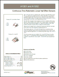 Click here to download A1301EUA Datasheet