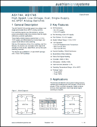 Click here to download AS1745G Datasheet