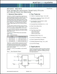 Click here to download AS1912 Datasheet