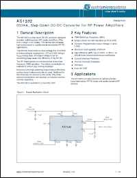 Click here to download AS1332 Datasheet