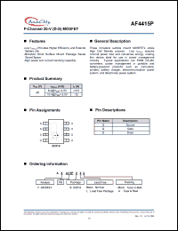 Click here to download AF4415PSLA Datasheet