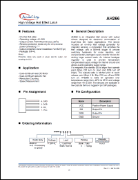 Click here to download AH266-PA-A Datasheet