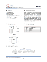 Click here to download AH281-P Datasheet