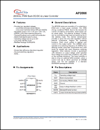 Click here to download AP2006AN Datasheet