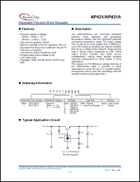 Click here to download AP431IAW Datasheet