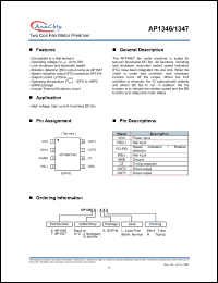 Click here to download AP1346WSL Datasheet