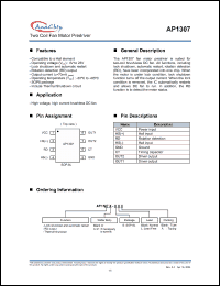 Click here to download AP1307O-S Datasheet