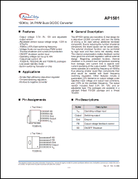 Click here to download AP1501K5A Datasheet