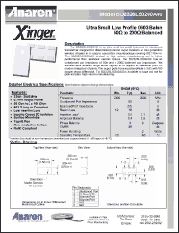 Click here to download B0922A50200A00 Datasheet