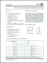 Click here to download APL5885-DC-TU Datasheet