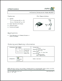 Click here to download APM2506NUC-TU Datasheet