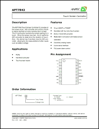 Click here to download APT7843NI Datasheet