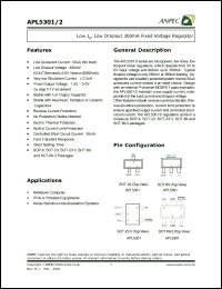 Click here to download APL5301-20A Datasheet