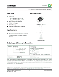 Click here to download APM4431K Datasheet