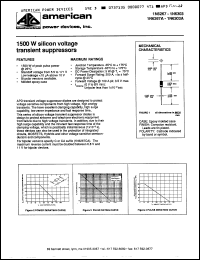 Click here to download 1N6292A Datasheet