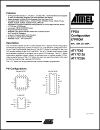 Click here to download AT17C256-10JC Datasheet