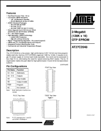 Click here to download AT27C2048-90JC Datasheet