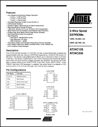 Click here to download AT24C256C1-10CC Datasheet