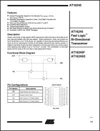 Click here to download AT16245F-25XC Datasheet