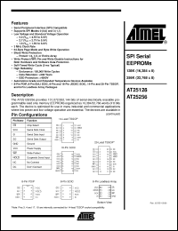 Click here to download AT25256C1-10CI-2.7 Datasheet