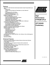 Click here to download ATF1502AS-10QI44 Datasheet