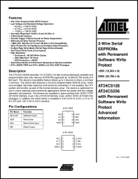 Click here to download AT24CS128-10PC-2.7 Datasheet