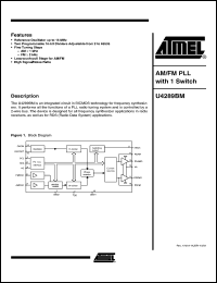 Click here to download U4289BM Datasheet