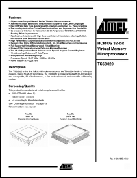 Click here to download TS68020VR1B/C20 Datasheet