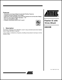 Click here to download U6043B-MFPY Datasheet