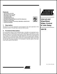 Click here to download U641B-MFPY Datasheet