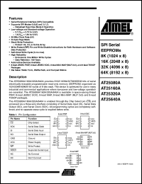 Click here to download AT25160A Datasheet